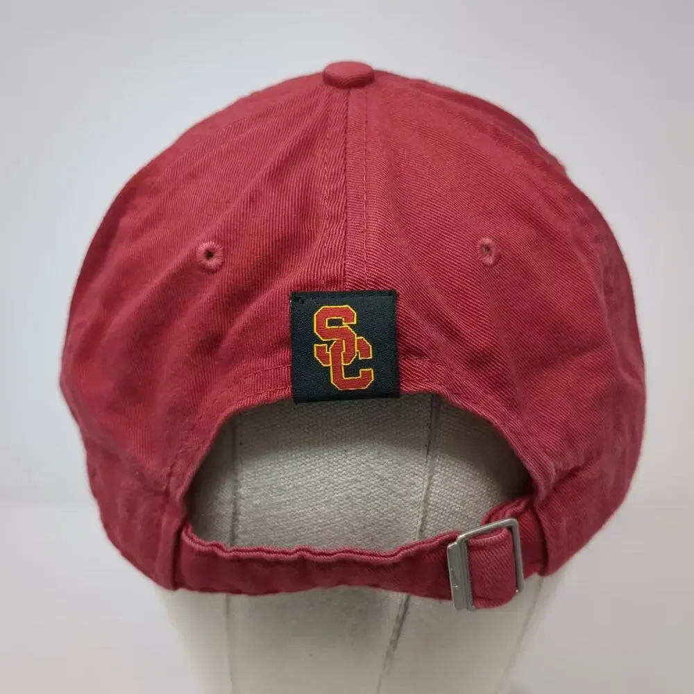Nike USC Trojans NCAA Red Baseball Cap One Size Heritage86 Strapback Logo Hat